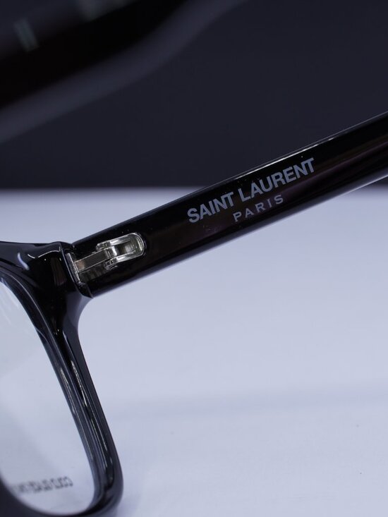 Saint Laurent SL338 001 Square Eyeglasses 53mm - Black main image 9
